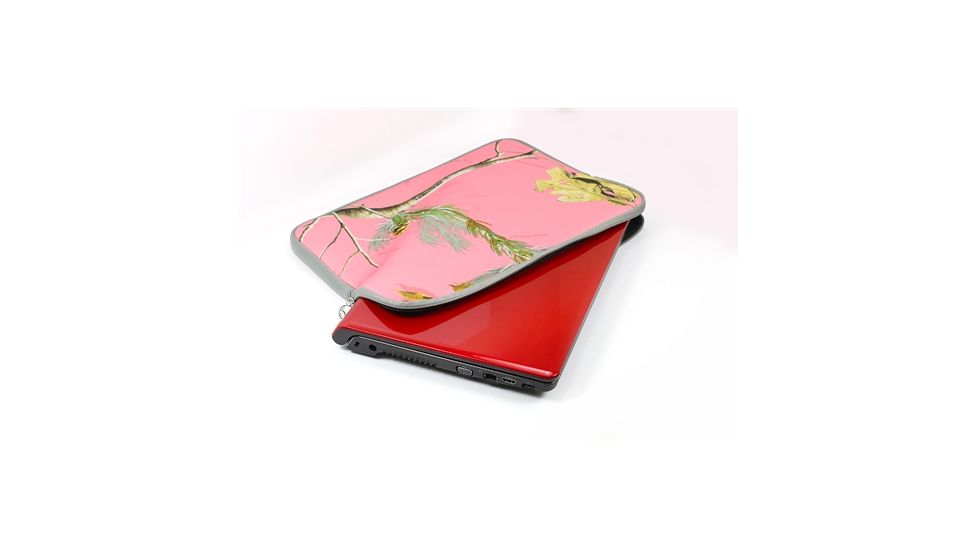 Browning Eyewear 15.6 Laptop Sleeve, RealTree Pink Camo RT-SLVP