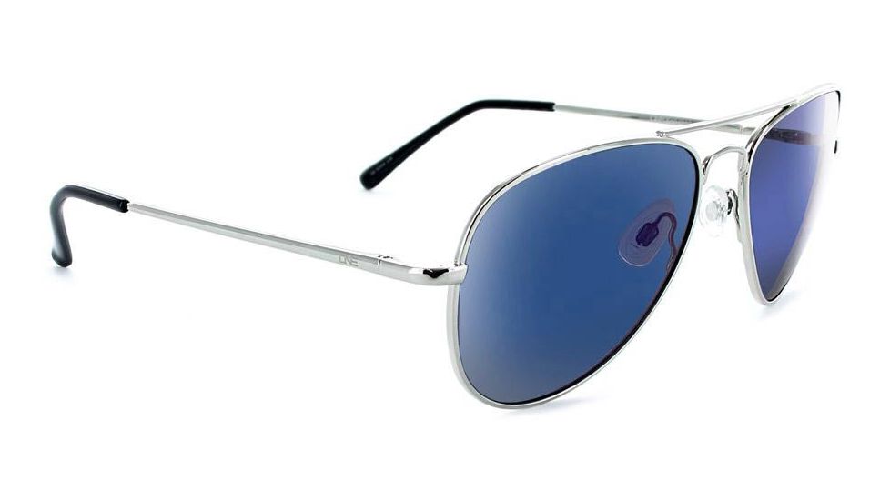 Optic Nerve Estrada Sunglasses, Shiny Silver, 18027