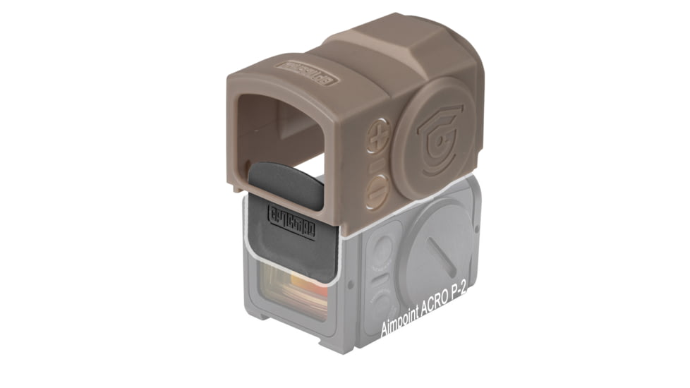 OpticGard Aimpoint Acro P-2 Red Dot Sight Cover, FDE (Flat Dark Earth), One Size, OGAACROP-209