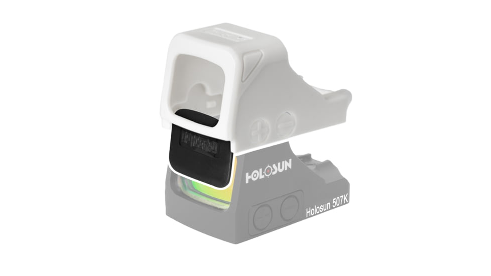 OpticGard Holosun 507K-X2/407K-X2 Red Dot Sight Cover, White, One Size, OGH507K01