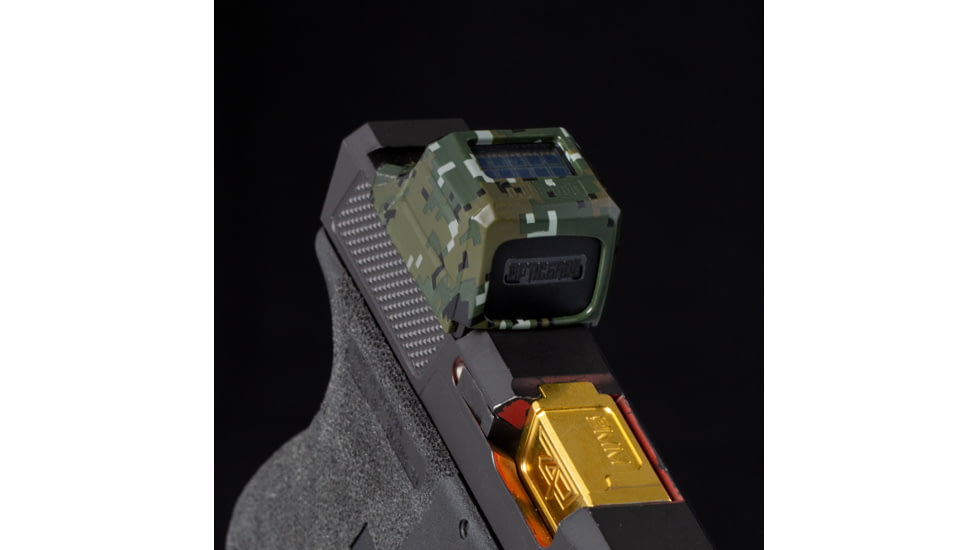 OpticGard Holosun SCS Carry Red Dot Sight Cover, OD Green Camo, One Size, OGHSCSCARRYDEG84