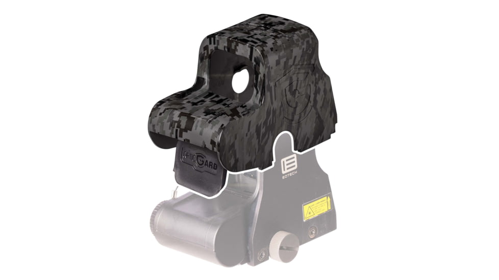 OpticGard Scope Cover For Eotech XPS, Gunmetal Gray Camo, OGEXPS2DEG85
