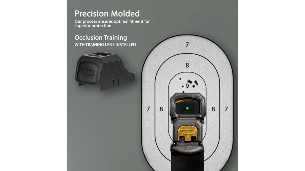 OpticGard Scope Cover for Holosun SCS 320, Black  , OGHSCS32002