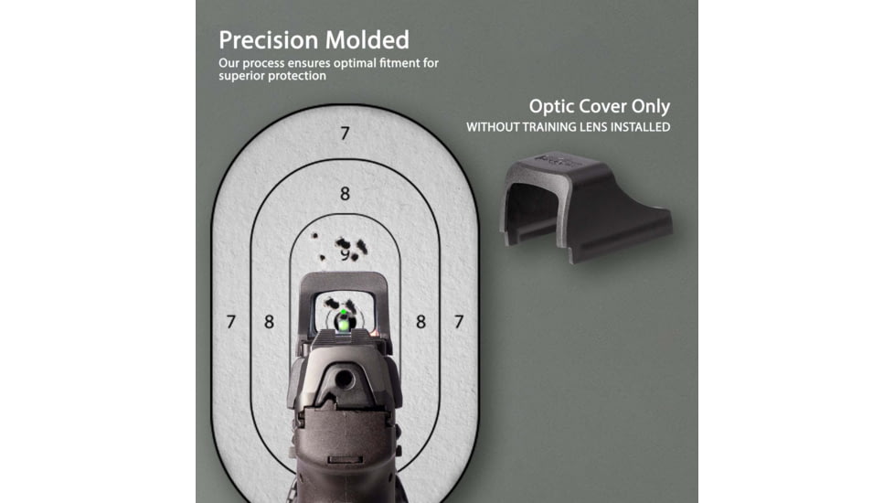 OpticGard Scope Cover For Holosun SCS VP9, Black, OGHSCSVP902