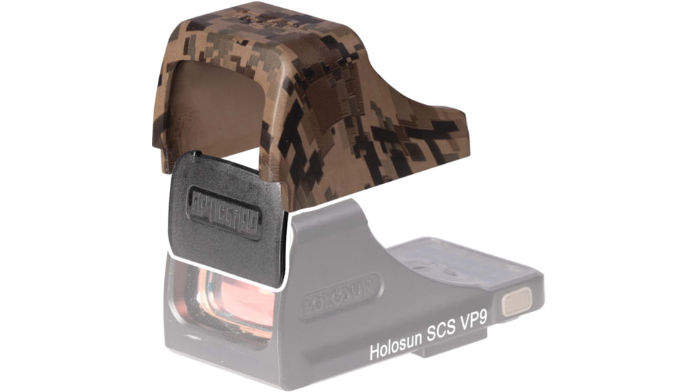 OpticGard Scope Cover For Holosun SCS VP9, FDE Camo, OGHSCSVP9DEG83