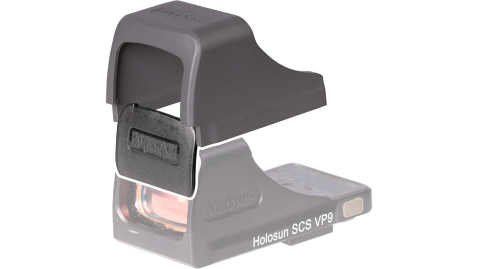 OpticGard Scope Cover For Holosun SCS VP9, Gunmetal Gray, OGHSCSVP927