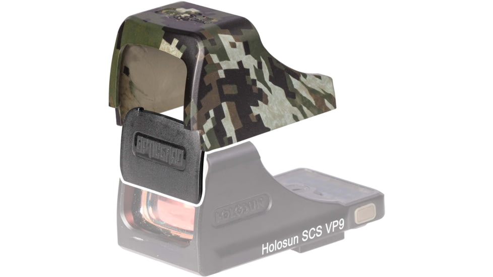 OpticGard Scope Cover For Holosun SCS VP9, OD Green Camo, OGHSCSVP9DEG84