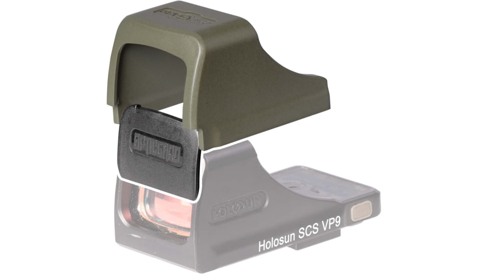 OpticGard Scope Cover For Holosun SCS VP9, OD Green, OGHSCSVP921