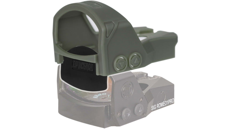 OpticGard Scope Cover for Sig Sauer Romeo1Pro, OD Green  , OGSR1PRO21