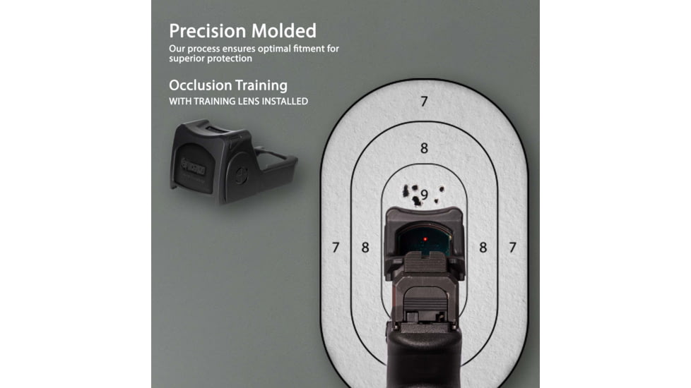 OpticGard Scope Cover for Trijicon RMR, Black, OGTR02
