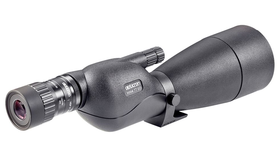 Opticron MM4 77 GA ED Straight Spottingscope + SDL 18-54x Eyepiece, Black 41356