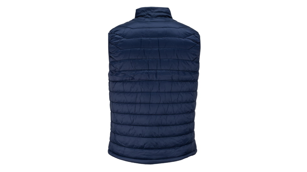 OpticsPlanet Exclusive OpticsPlanet 20th Anniversary Puffer Lightweight Vest - Men's, Navy/Electric Blue, Extra Large, OP-VEST-NVY-XL