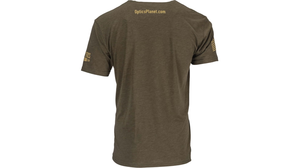 OpticsPlanet Exclusive Est. 2000 Limited Edition T-Shirt, Military Green, 3XL, NL6010-OP25-MG-3XL