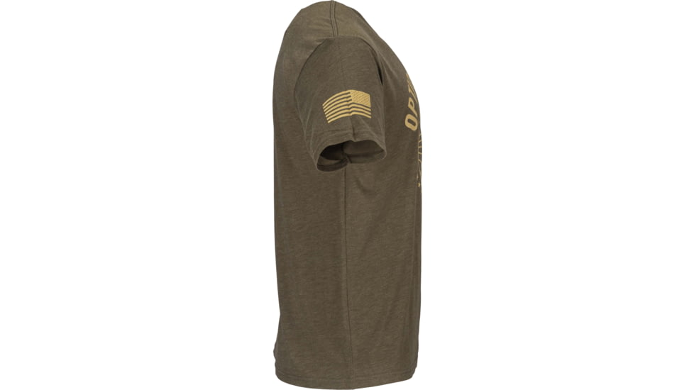 OpticsPlanet Exclusive Est. 2000 Limited Edition T-Shirt, Military Green, 3XL, NL6010-OP25-MG-3XL