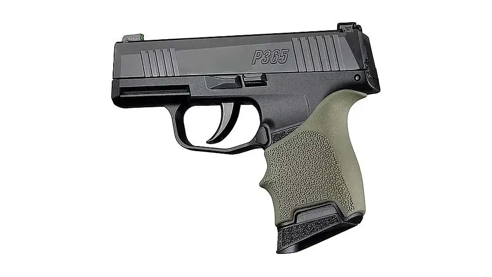 Hogue HandAll Beavertail Grip Sleeve, Sig Sauer P365, OD Green, 18701