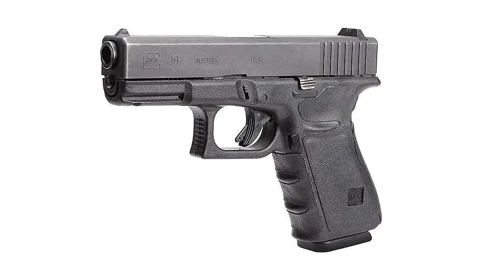 Hogue Wrapter Adhesive Grip For Glock 17, 17L, 18, 22, 24, 31, 34, 35, 37, Small Frame Full Size Generation 3, Rubber Black, 17130