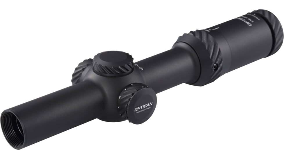 Optisan Precision Sports Optics CX6 1-6x24mm 30mm SFP Rifle Scope, MS3 Reticle, MRAD, Black, 37466