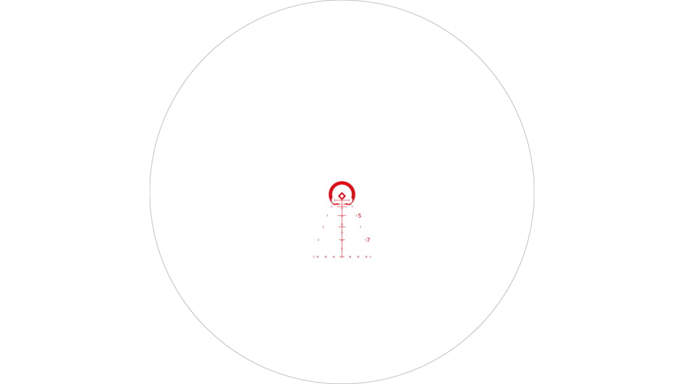 DEMO, Optisan Precision Sports Optics CX6 1-6x24mm 30mm SFP Rifle Scope, MS3 Reticle, MRAD, Black, 37466 