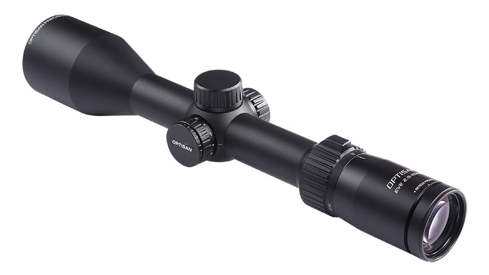 Optisan Precision Sports Optics EVE 2.5-10X50i 30mm SFP Rifle Scope, G4Ai10 Reticle, MRAD, Black, 37569
