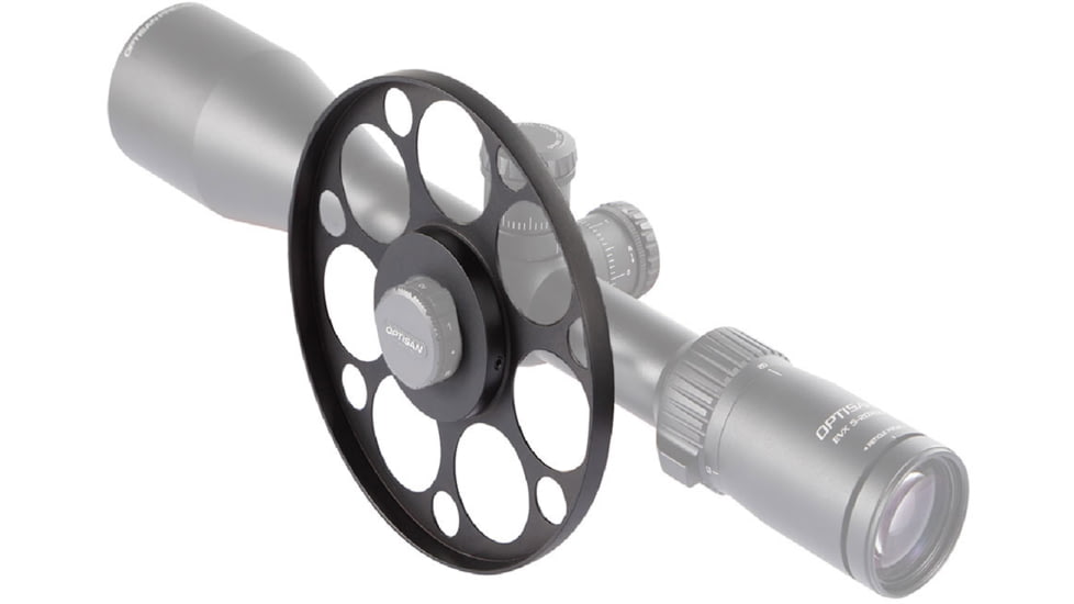 Optisan Precision Sports Optics EVEAFCU40 EVE ABS Flip Up Covers, Ocular 40mm, Black, 37579