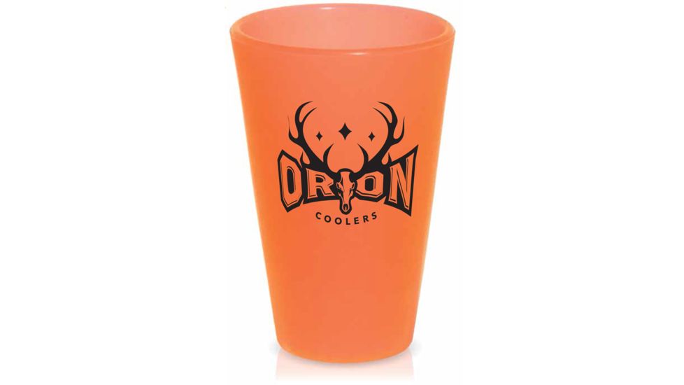 Orion Coolers 16oz Silipint Cup, Tough Tangerine 91001