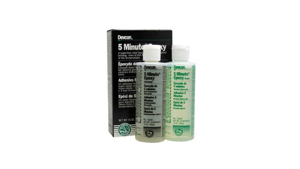 Devcon 2 Tubes 2.5oz 5minuteepoxy Li 230-14210, Unit EA