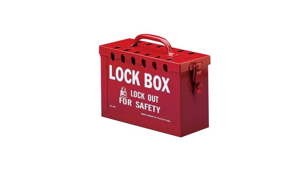 Brady 13 Lock Group Lock Box Blue 262-45190, Unit EA