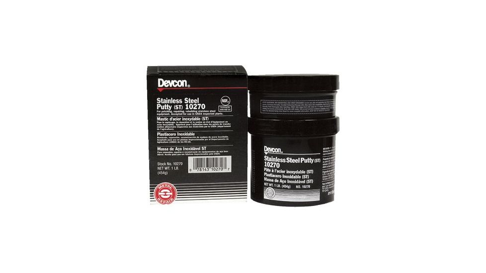Devcon 1lb Stainless Steelputty St 230-10270, Unit EA
