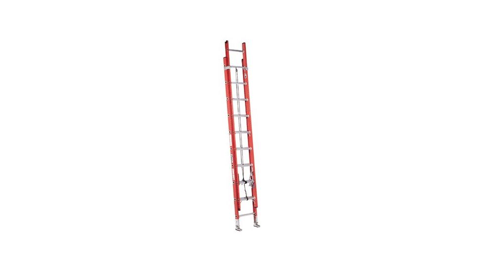 Louisville Ladder 40ft Fiberglass Round Rung Ext 443-FE7640, Unit EA