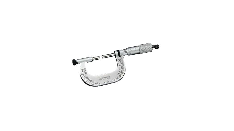 L.S. Starrett 2arl 0-2in Outside Micrometer 681-50027, Unit EA