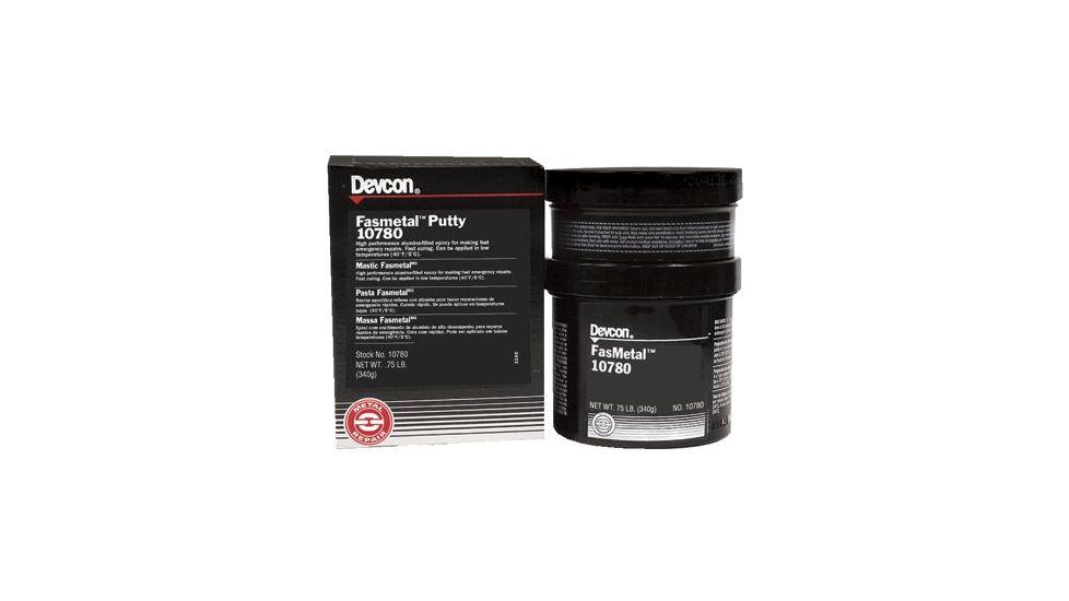 Devcon 3/4lb Fasmetal Repair Epoxy 230-10780, Unit EA