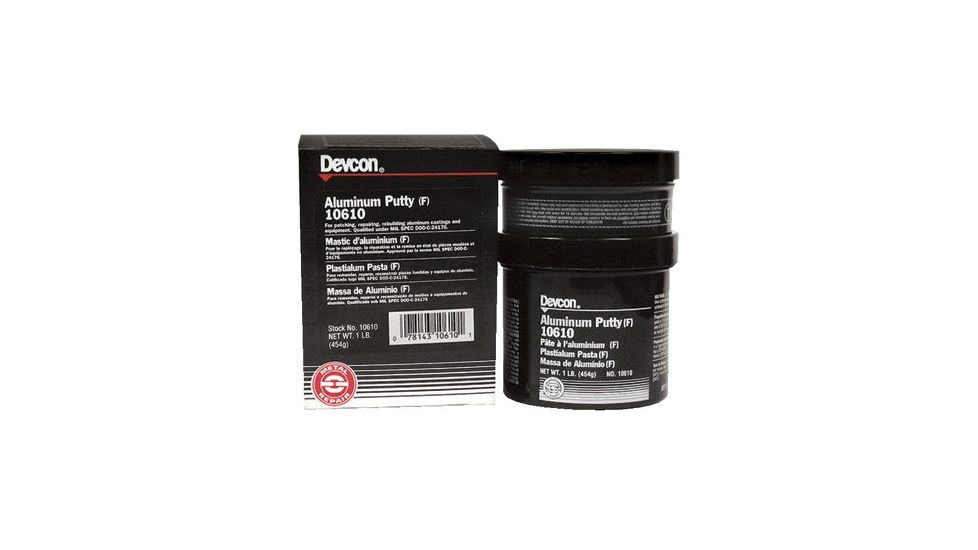 Devcon 3lbs Aluminum Putty F 230-10620, Unit EA