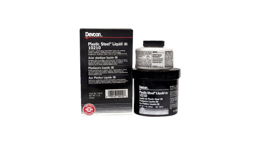 Devcon 1lb Plastic Steelliquid B 230-10210, Unit EA