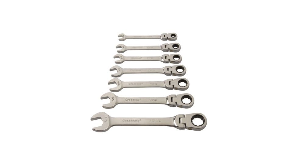ORS Nasco 7pc Metric Pivot Ratcheting Wr 181-FRPM7, Unit PK