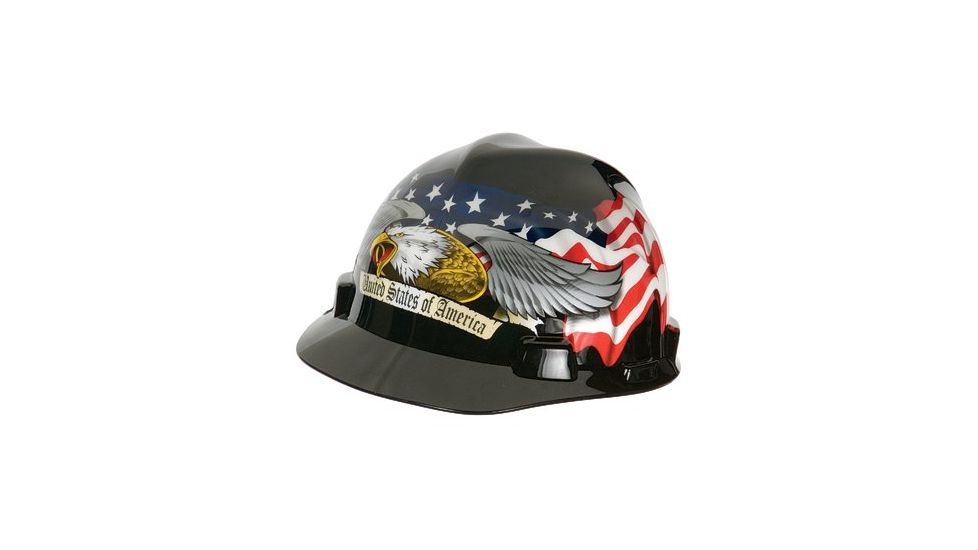 MSA Cap V-gd Eagle Blackratche 454-10079479, Unit EA