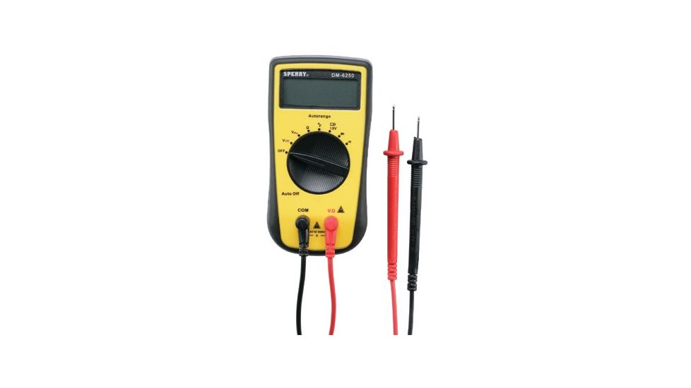 ORS Nasco Digital Multimeter Autorange 7 623-DM6250, Unit EA