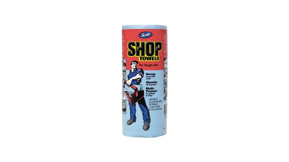 Kimberly Clark (bx200) Scott Shop Towel Rag 412-75190, Unit CS
