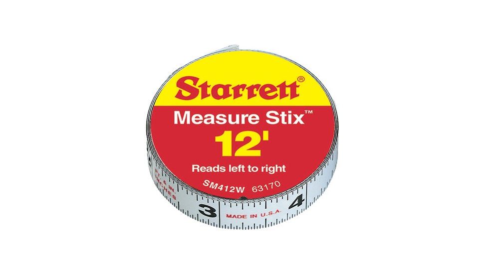 L.S. Starrett Sm66me 3/4inx6ft Measure S 681-63172, Unit EA