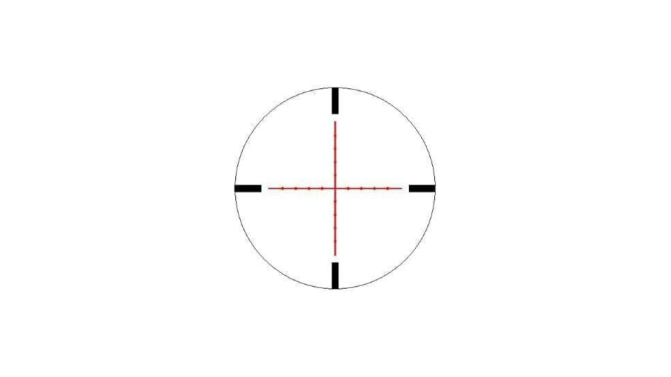 Osprey Global 4-16x50mm 30mm Tube Tactical Rifle Scope, Second Focal Plane, MilDot Reticle, Black, TA4-16x50MDG