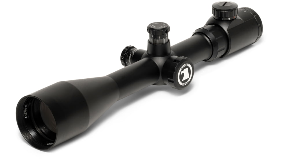 Osprey Global 4-16x50mm 30mm Tube Tactical Rifle Scope, Second Focal Plane, Rangefinder Reticle, Black, TA4-16x50IRF
