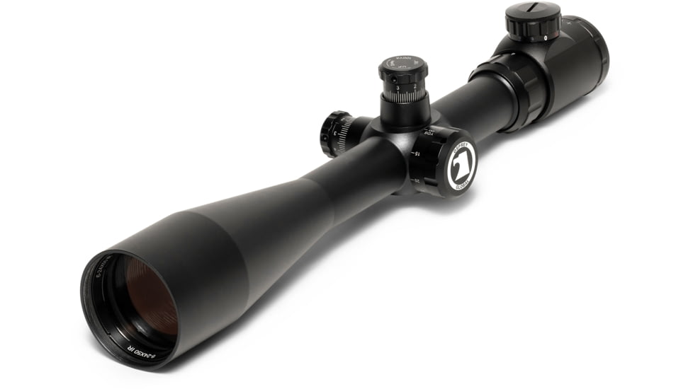 Osprey Global 6-24x50mm 30mm Tube Tactical Rifle Scope, Second Focal Plane, MilDot Reticle, Black, TA6-24x50MDG