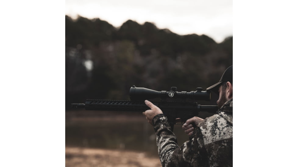 Osprey Global Elite Series 4-16x56mm 30mm Tube Rifle Scope, First Focal Plane, Mil-Dot Reticle, Black, ES4-16X56MDG