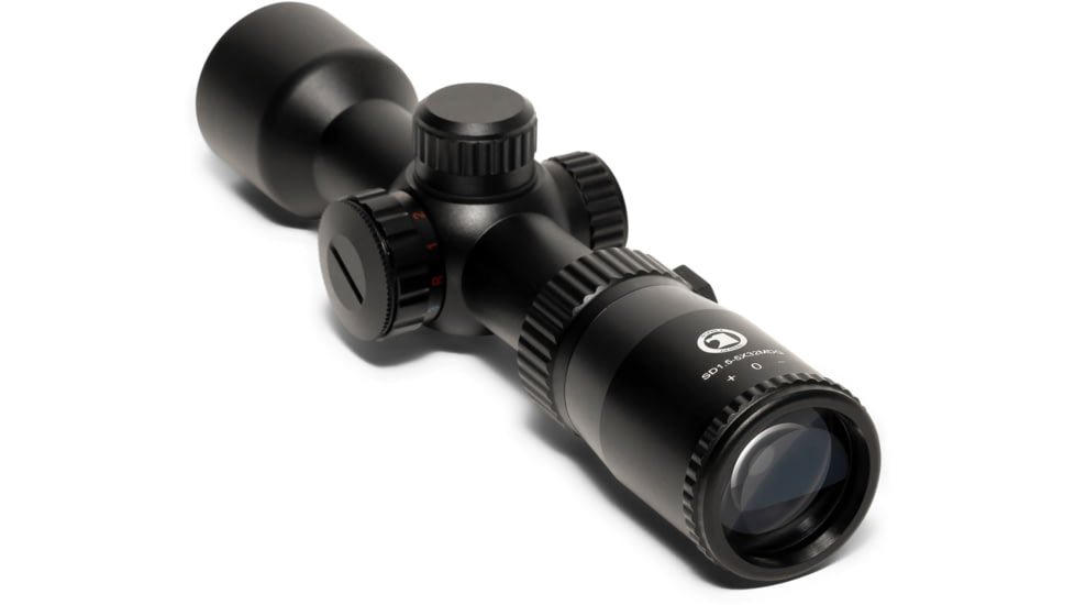 Osprey Global Standard 1.5-5x32mm LPVO 25.4mm Tube Rifle Scope, Second Focal Plane, MilDot Reticle, Black, SD1.5-5X32MDG