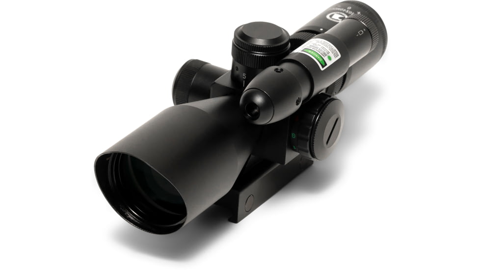 Osprey Global Standard 2.5-10x40mm LPVO 1in Tube Rifle Scope, Second Focal Plane, MilDot Reticle, Black, SD2.5-10x40MDG