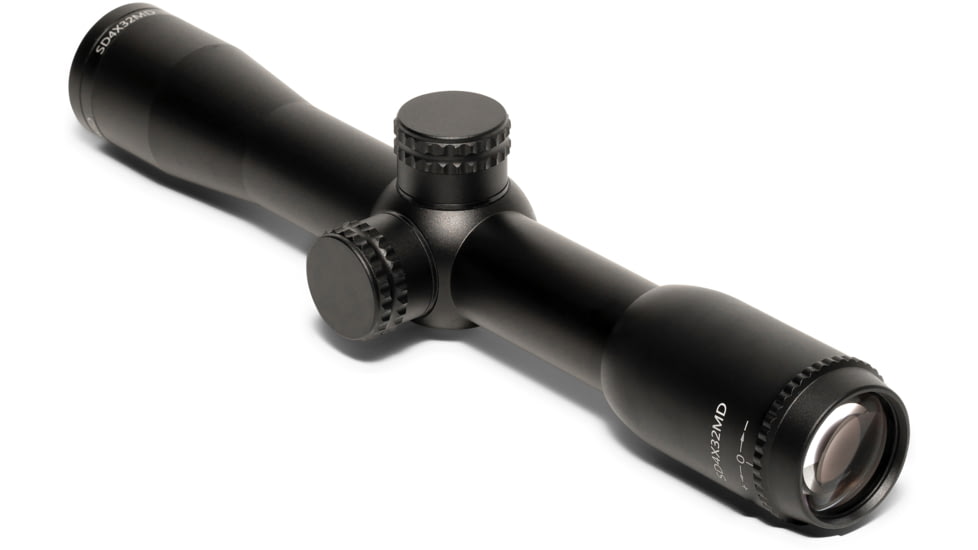 Osprey Global Standard 4x32mm 30mm Tube LPVO Rifle Scope, Second Focal Plane, MilDot Reticle, Black, SD4X32MD