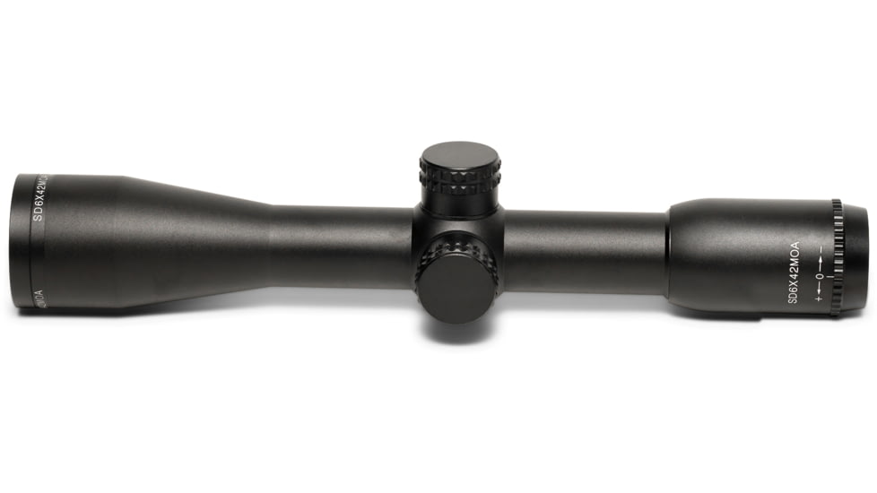 Osprey Global Standard 6x42mm LPVO 30mm Tube Rifle Scope, Second Focal Plane, MOA Reticle, Black, SD6X42MOA