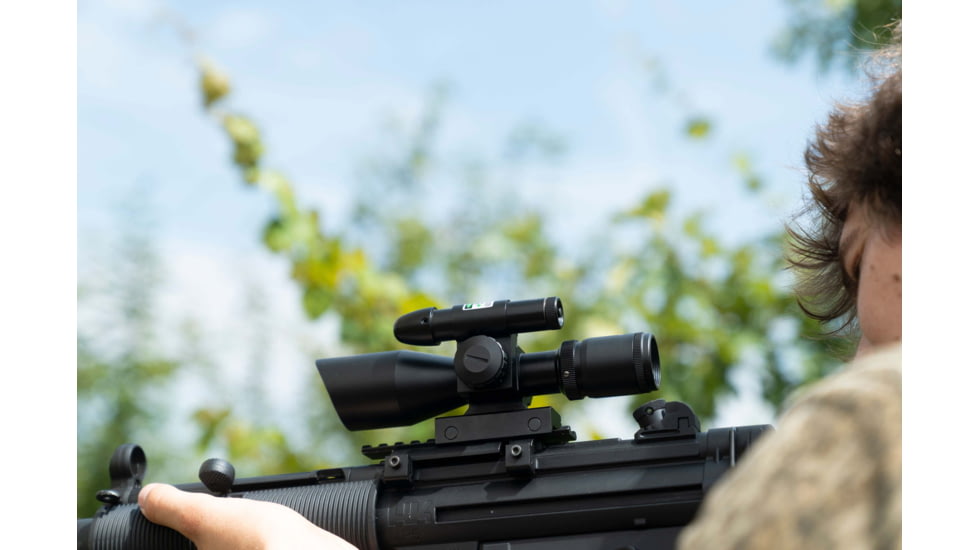 Osprey Global Standard 2.5-10x40mm LPVO 1in Tube Rifle Scope, Second Focal Plane, MilDot Reticle, Black, SD2.5-10x40MDG