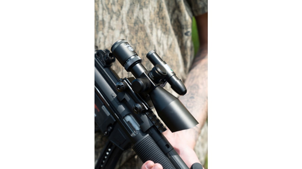 Osprey Global Standard 2.5-10x40mm LPVO 1in Tube Rifle Scope, Second Focal Plane, MilDot Reticle, Black, SD2.5-10x40MDG