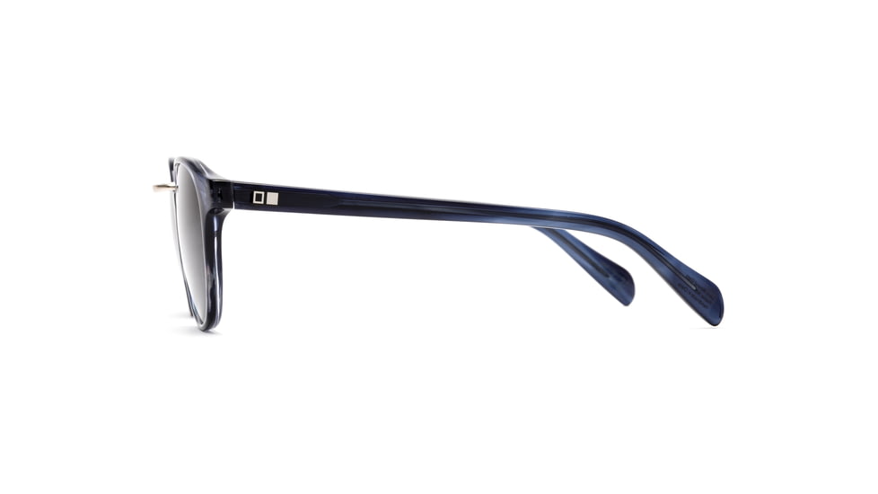 OTIS A DAY LATE Sunglasses, Trans Blue Wave/Smokey Blue Polar, 50-23-140, 25-2001P