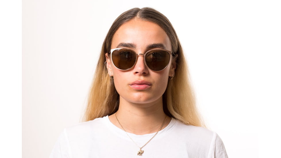 OTIS RUMOURS Sunglasses - Womens, Rose Gold/Brown Polar, 54 - 20 - 135, 13-1701P